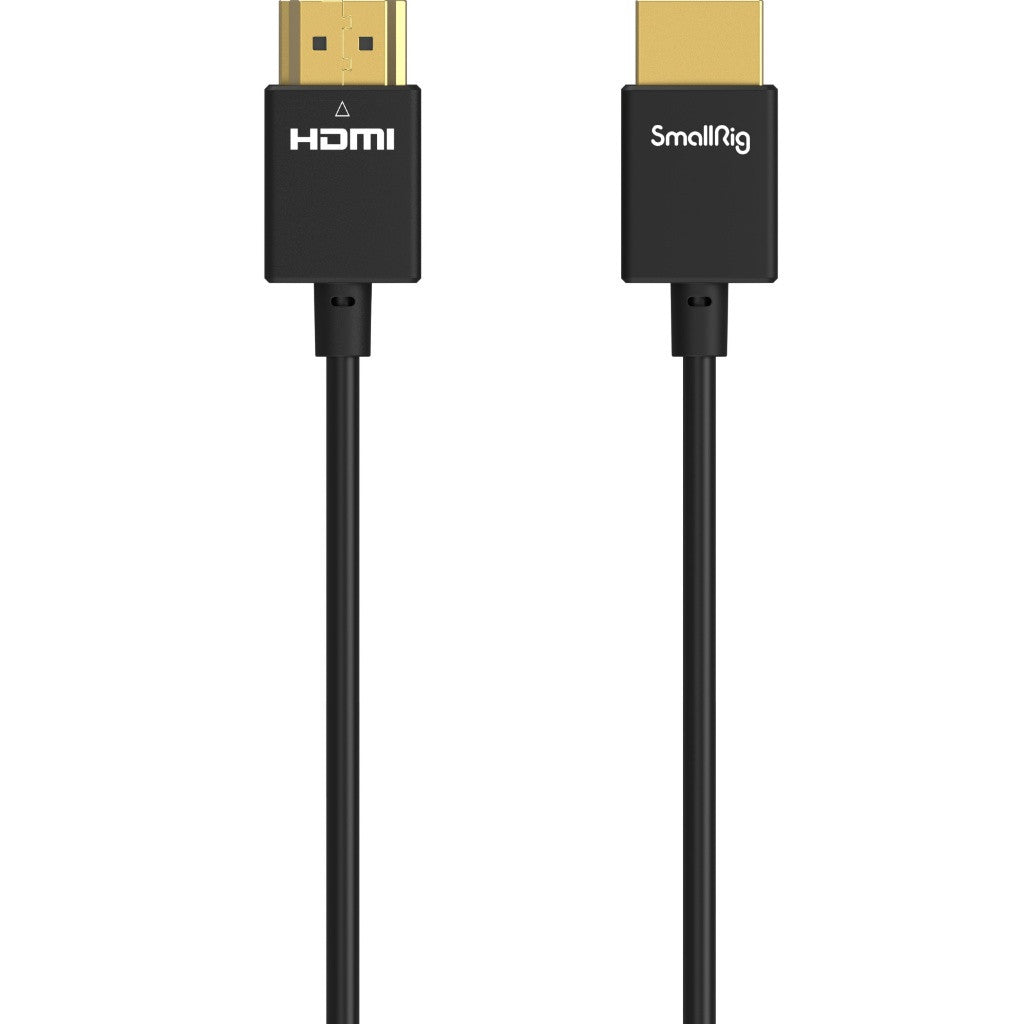 SmallRig 2956B Ultra-Slim 4K HDMI Data Cable A to A 35cm HDMI 2.0 4K 60Hz for Camera Monitor