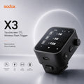 Godox X3 Touchscreen TTL Wireless Flash Trigger 2.4G HSS Transmitter for Canon Nikon Sony Fuji