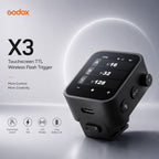 Godox X3 Touchscreen TTL Wireless Flash Trigger 2.4G HSS Transmitter for Canon Nikon Sony Fuji