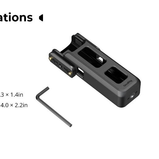 SmallRig 6006 Cage for DJI Osmo Pocket 4P / 4 / 3 & Xtra Muse Extended Version Camera Cage