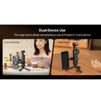 SmallRig 6004 MagSafe Magnetic Mount / Attachable Support for DJI Osmo Pocket 4P / 4 / 3, Xtra Muse & Mobile Phones