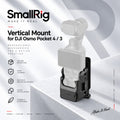 SmallRig 6003 Camera Cage for DJI Osmo Pocket 4P / 4 / 3 & Xtra Muse Aluminum Alloy