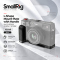 SmallRig 4556B L-Shape Mount Plate with Handle for FUJIFILM X100VI X100V Black