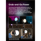 Godox ML40Bi / ML40R Portable LED Video Light Bi-Color RGB Photography Light